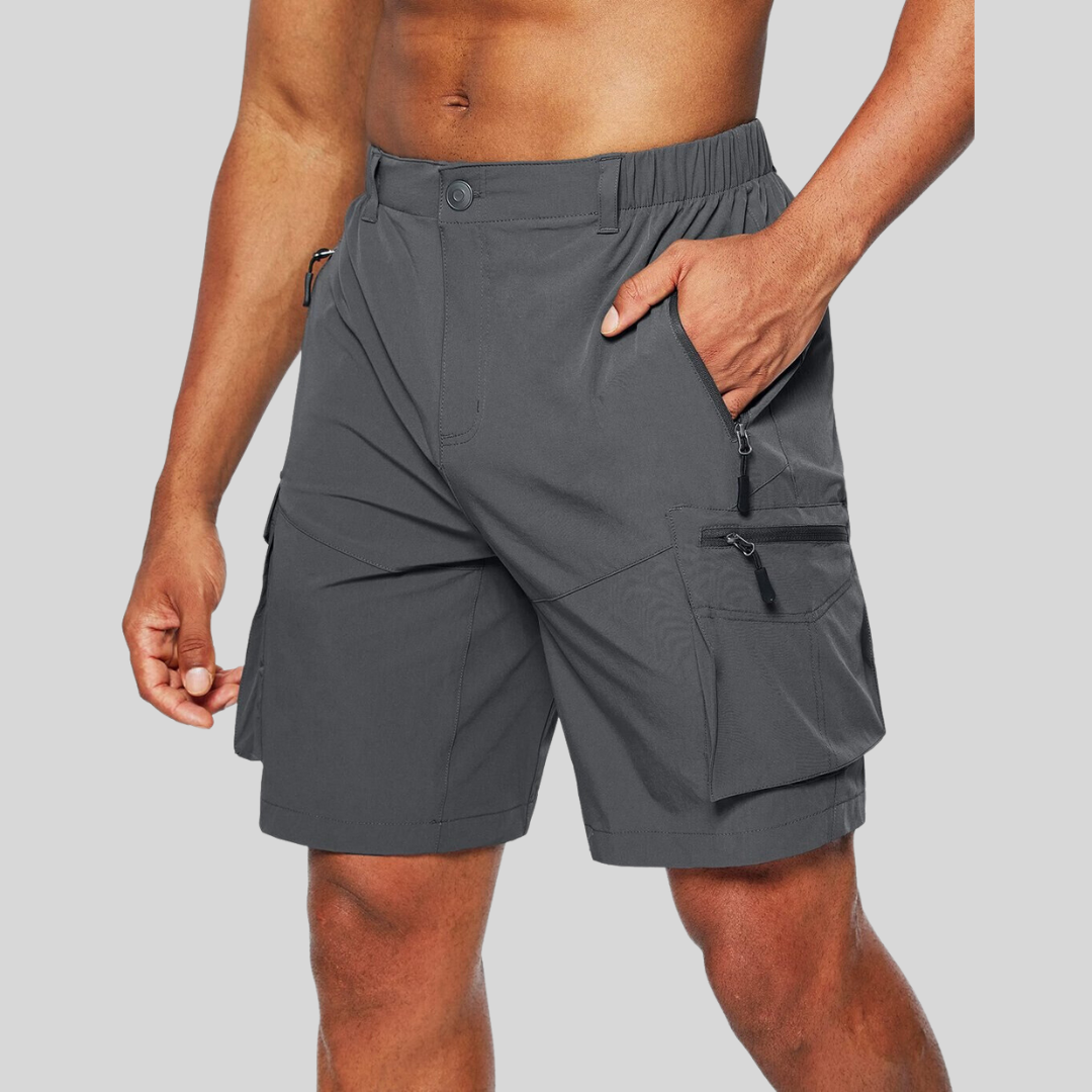 Men's Cargo Shorts Functional Multi-Pocket Utility Knee-Length Drawstring Casual Streetwear Workwear Everyday Talbot