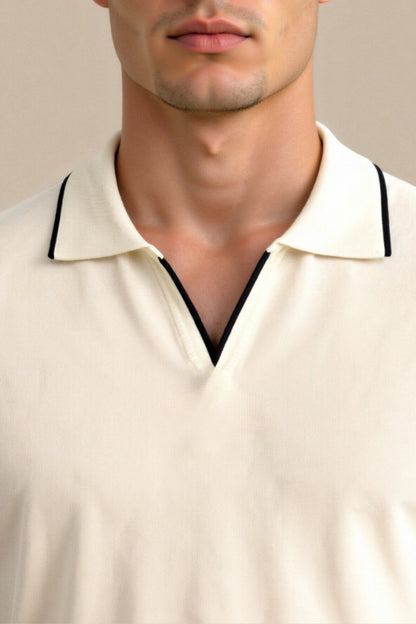 Men's Polo Shirt Slim Fit Short-Sleeve Collared Casual Smart-Casual Everyday Golf Sport Regular Versatile Classic Merritt