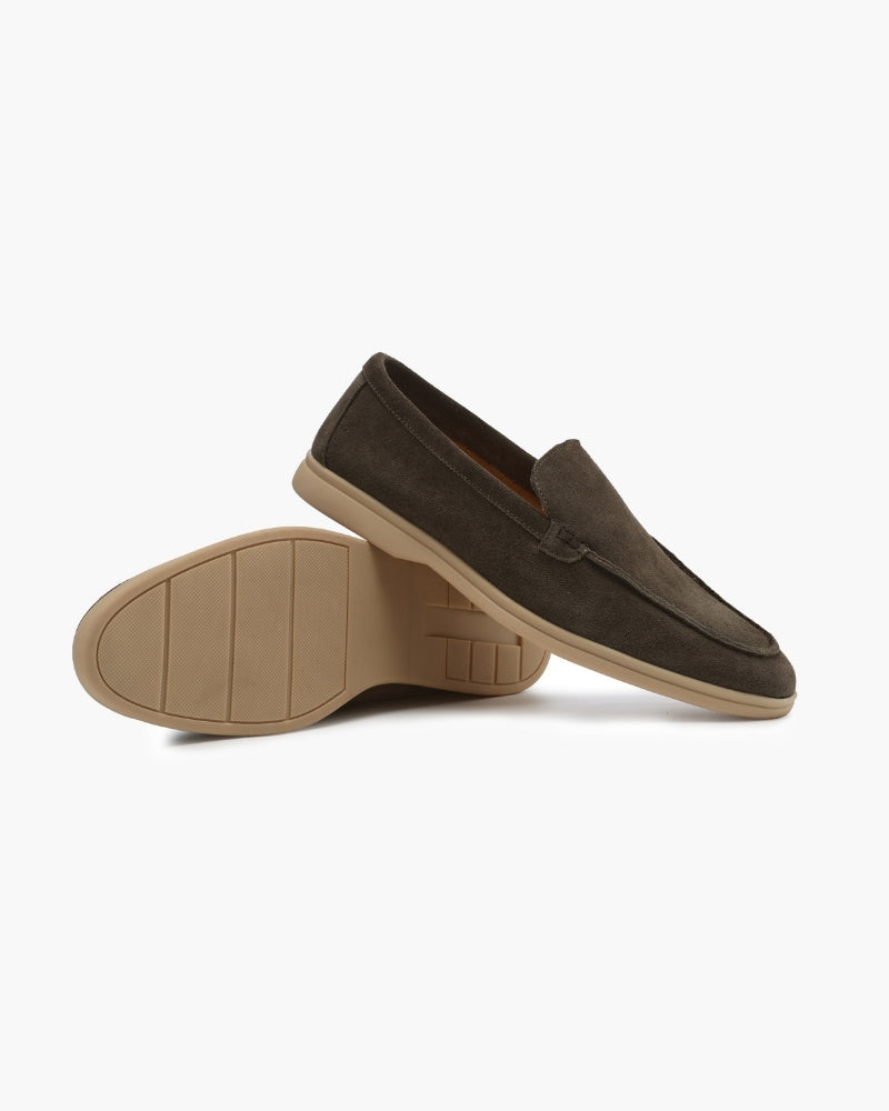 Men's Loafers Slip-On Round Toe Moccasin Classic Timeless Smart-Casual Office Formal Casual Everyday Leather Look Grenville