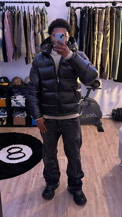 Men's Puffer Jacket Padded Full-Zip Insulated Quilted Warm Casual Layering Outdoor Winter Everyday Streetwear