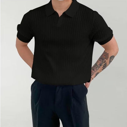 Men's Casual Polo Shirt Short-Sleeve Collared Relaxed Fit Everyday Wear