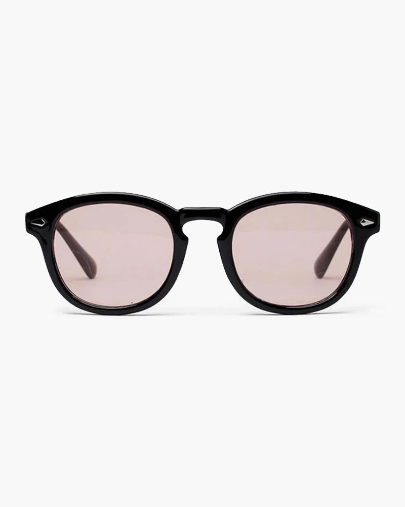 Men's Round Sunglasses Geometric Frame Tinted Lens Retro Fashion Casual Beach Holiday Everyday Driving