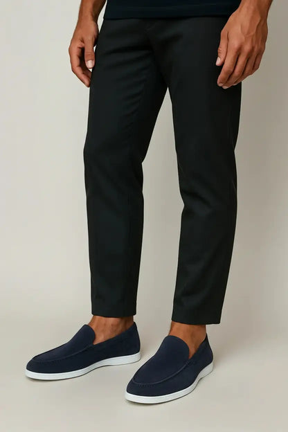 Men's Suede Loafers Slip-On Casual Versatile Everyday Footwear