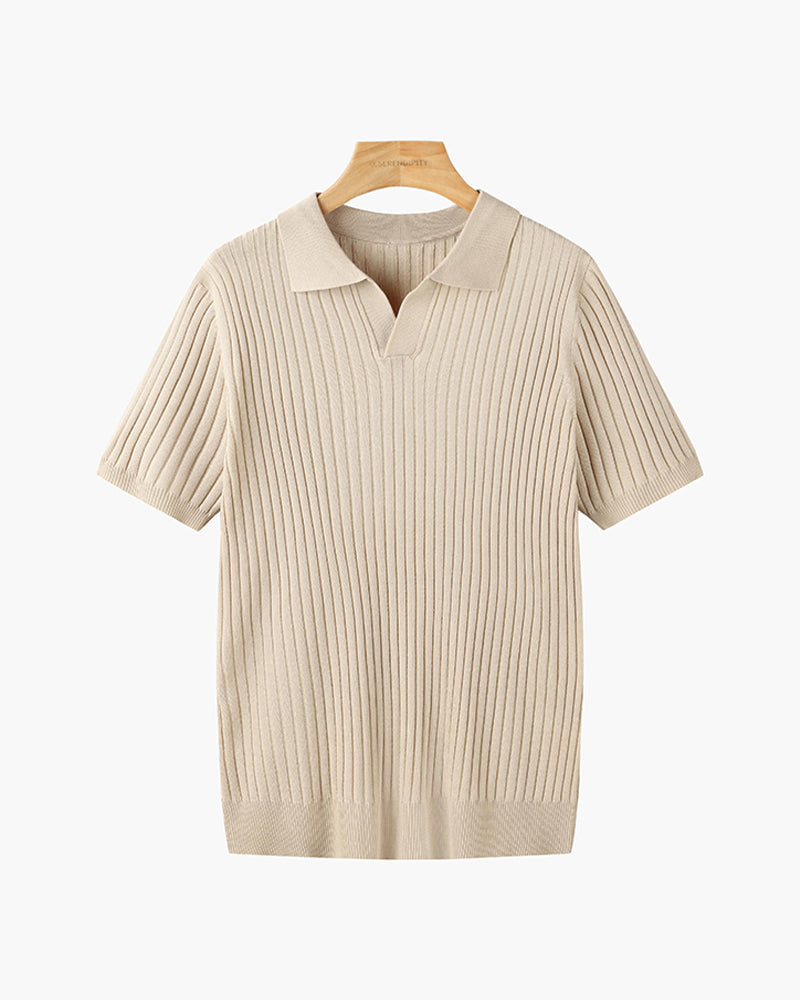 Men's Casual Polo Shirt Short-Sleeve Collared Relaxed Fit Everyday Wear