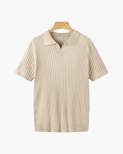 Men's Casual Polo Shirt Short-Sleeve Collared Relaxed Fit Everyday Wear