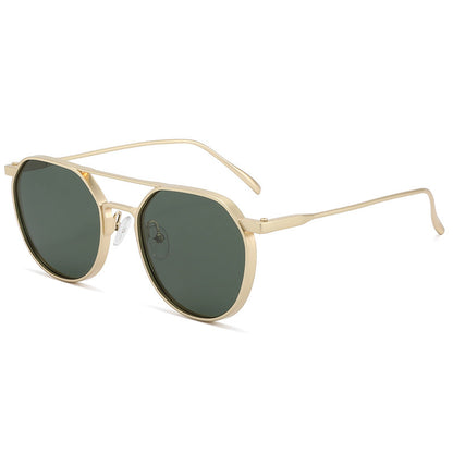 Men's Retro Polarized Sunglasses Classic Frame Stylish Outdoor Fashion