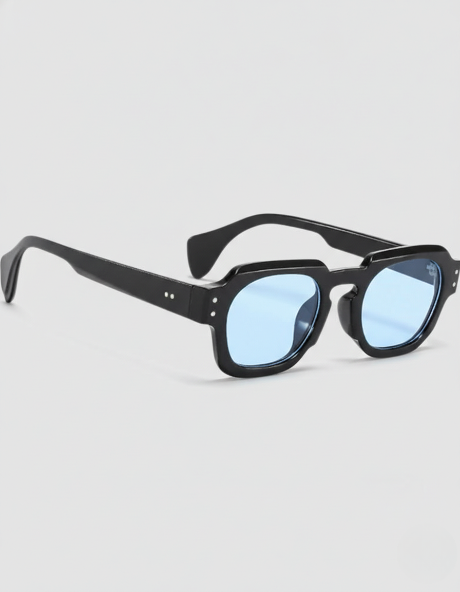 Men's Polygonal Sunglasses Geometric Frame Tinted Lens Metal Retro Fashion Casual Beach Holiday Everyday Killian