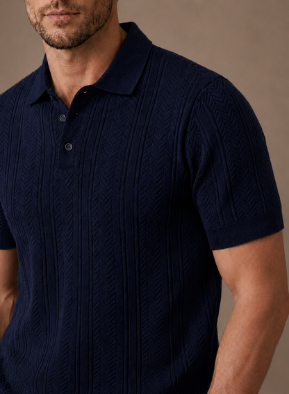 Men's Polo Shirt Slim Fit Short-Sleeve Collared Casual Smart-Casual Everyday Golf Sport Regular Ashton