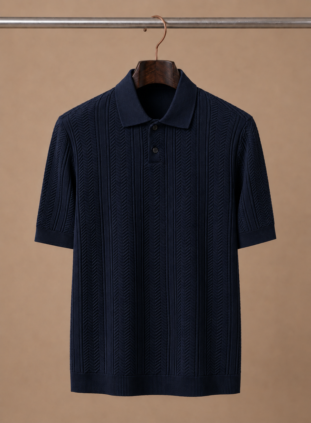 Men's Polo Shirt Slim Fit Short-Sleeve Collared Casual Smart-Casual Everyday Golf Sport Regular Ashton