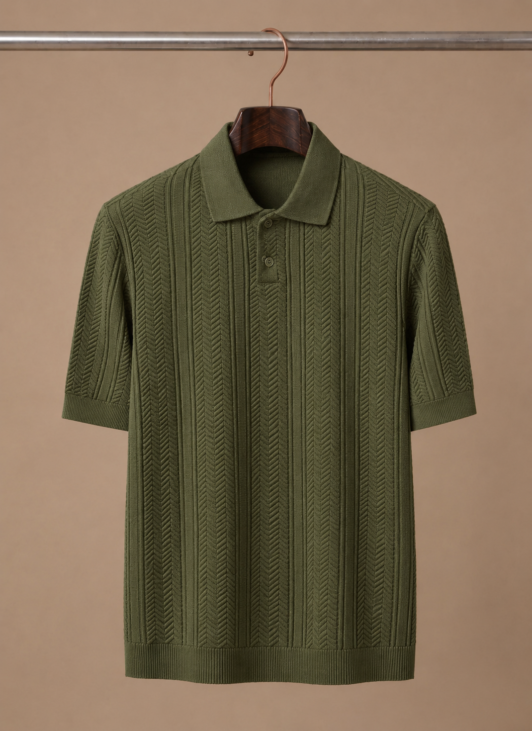 Men's Polo Shirt Slim Fit Short-Sleeve Collared Casual Smart-Casual Everyday Golf Sport Regular Ashton