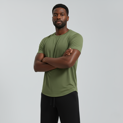 Men's Classic Fit Casual Shirt Short-Sleeve Button-Up Everyday Stylish