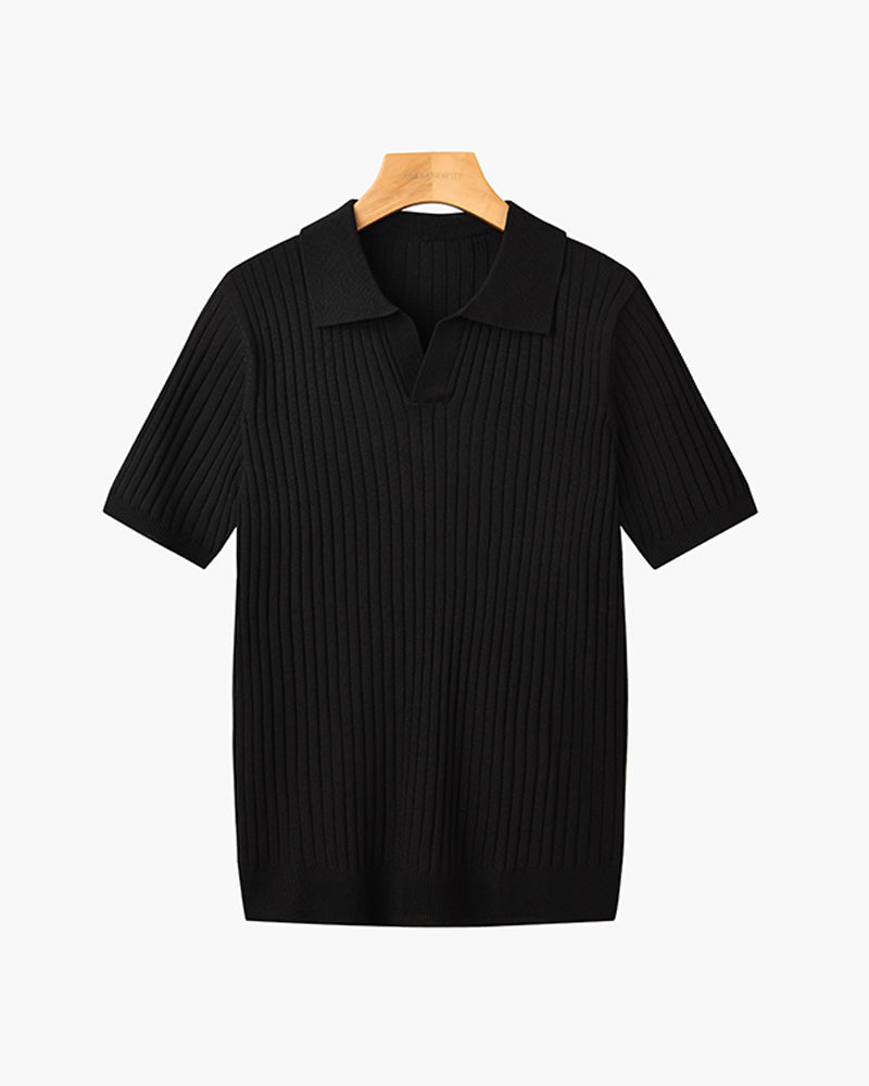 Men's Casual Polo Shirt Short-Sleeve Collared Relaxed Fit Everyday Wear
