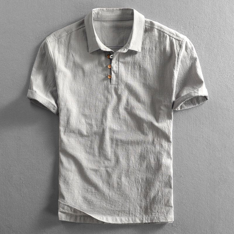 Men's Short Sleeve Polo Shirt Relaxed Fit Collared Casual Everyday Wear