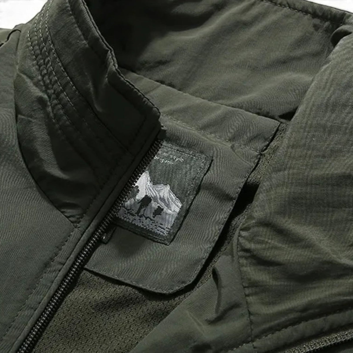 Men's Utility Vest Multi-Pocket Zip-Up Gilet Bodywarmer Functional Casual Outdoor Layering Everyday Streetwear Renton