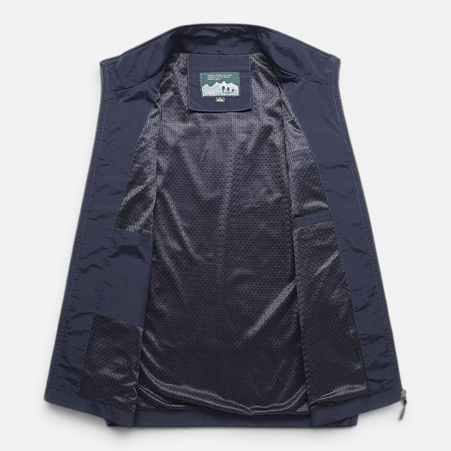 Men's Utility Vest Multi-Pocket Zip-Up Gilet Bodywarmer Functional Casual Outdoor Layering Everyday Streetwear Renton