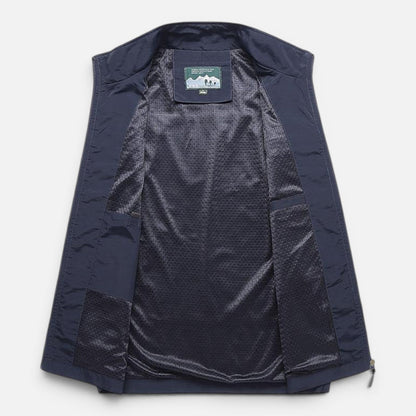 Men's Utility Vest Multi-Pocket Zip-Up Gilet Bodywarmer Functional Casual Outdoor Layering Everyday Streetwear Renton