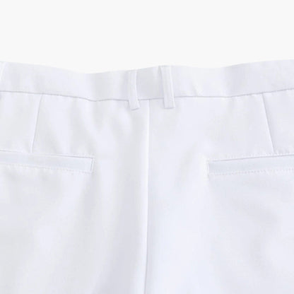 Men's Fitted Trousers Tailored Style Smart-Casual Office Wear