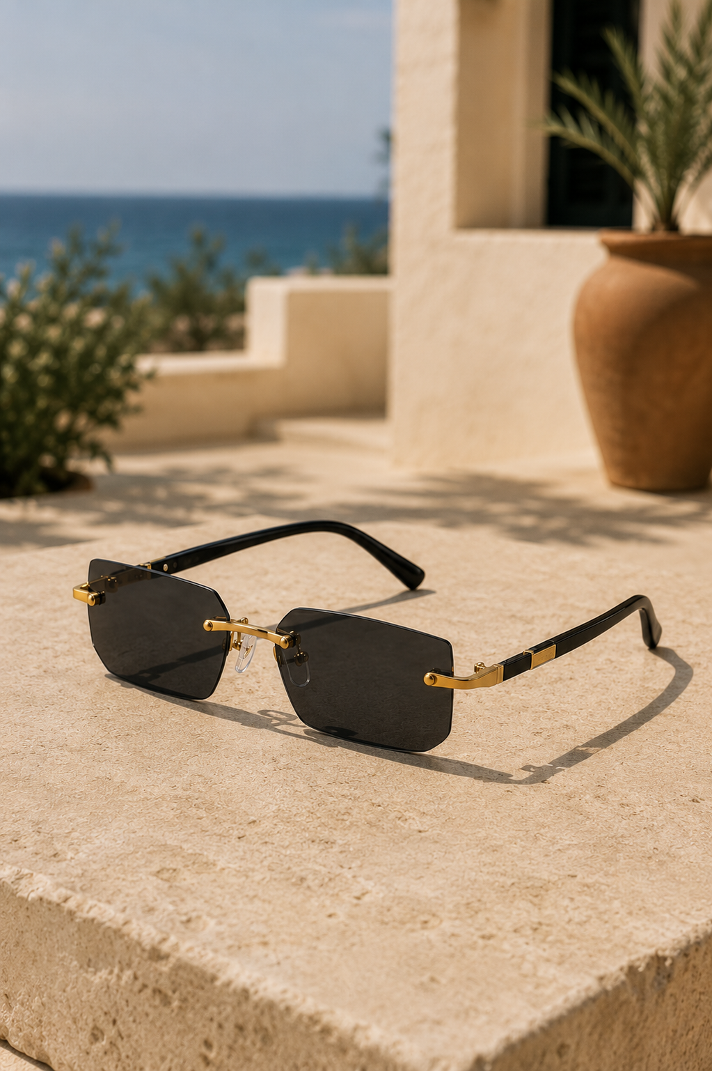 Men's Vintage Sunglasses Full-Rim Tinted Lens Retro Fashion Casual Beach Holiday Everyday Driving