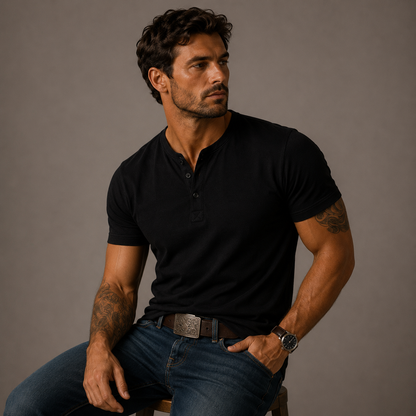 Men's Polo Shirt Short-Sleeve Collared Regular Fit Casual Smart-Casual Everyday Golf Sport Holiday Versatile Tennyson