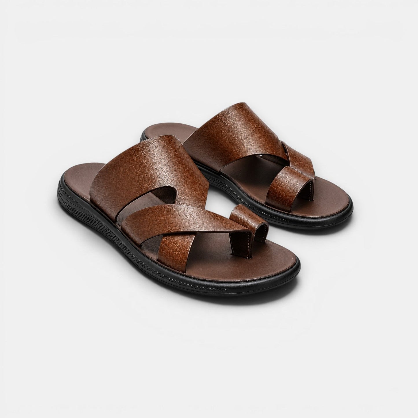 Men's Casual Sandals Open-Toe Adjustable Strap Slip-On Comfort Beach Pool Everyday Holiday Outdoor Jonas