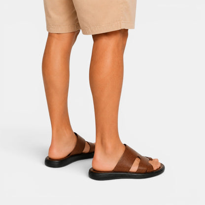 Men's Casual Sandals Open-Toe Adjustable Strap Slip-On Comfort Beach Pool Everyday Holiday Outdoor Jonas