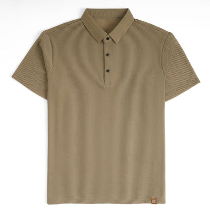 Men's Polo Shirt Minimalist Classic Short-Sleeve Collared Regular Fit Casual Smart-Casual Everyday Golf Sport Rowland