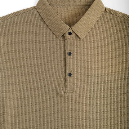 Men's Polo Shirt Minimalist Classic Short-Sleeve Collared Regular Fit Casual Smart-Casual Everyday Golf Sport Rowland