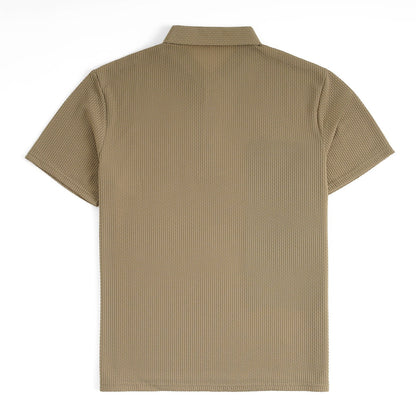 Men's Polo Shirt Minimalist Classic Short-Sleeve Collared Regular Fit Casual Smart-Casual Everyday Golf Sport Rowland