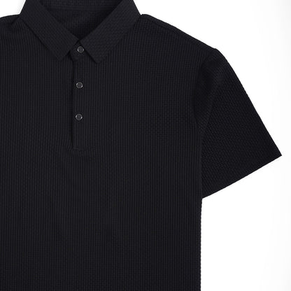 Men's Polo Shirt Minimalist Classic Short-Sleeve Collared Regular Fit Casual Smart-Casual Everyday Golf Sport Rowland