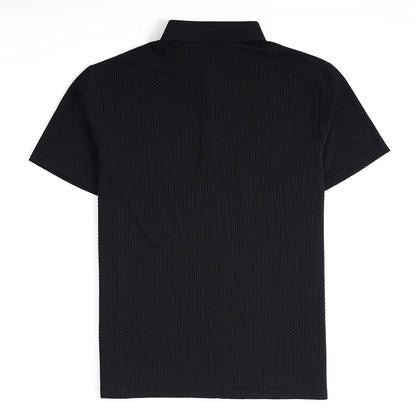Men's Polo Shirt Minimalist Classic Short-Sleeve Collared Regular Fit Casual Smart-Casual Everyday Golf Sport Rowland