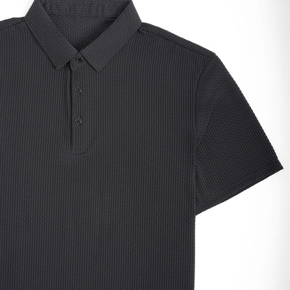 Men's Polo Shirt Minimalist Classic Short-Sleeve Collared Regular Fit Casual Smart-Casual Everyday Golf Sport Rowland