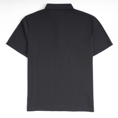 Men's Polo Shirt Minimalist Classic Short-Sleeve Collared Regular Fit Casual Smart-Casual Everyday Golf Sport Rowland