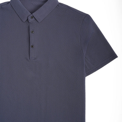 Men's Polo Shirt Minimalist Classic Short-Sleeve Collared Regular Fit Casual Smart-Casual Everyday Golf Sport Rowland