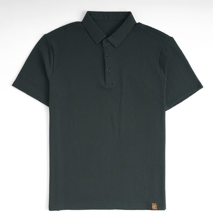 Men's Polo Shirt Minimalist Classic Short-Sleeve Collared Regular Fit Casual Smart-Casual Everyday Golf Sport Rowland