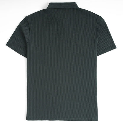 Men's Polo Shirt Minimalist Classic Short-Sleeve Collared Regular Fit Casual Smart-Casual Everyday Golf Sport Rowland