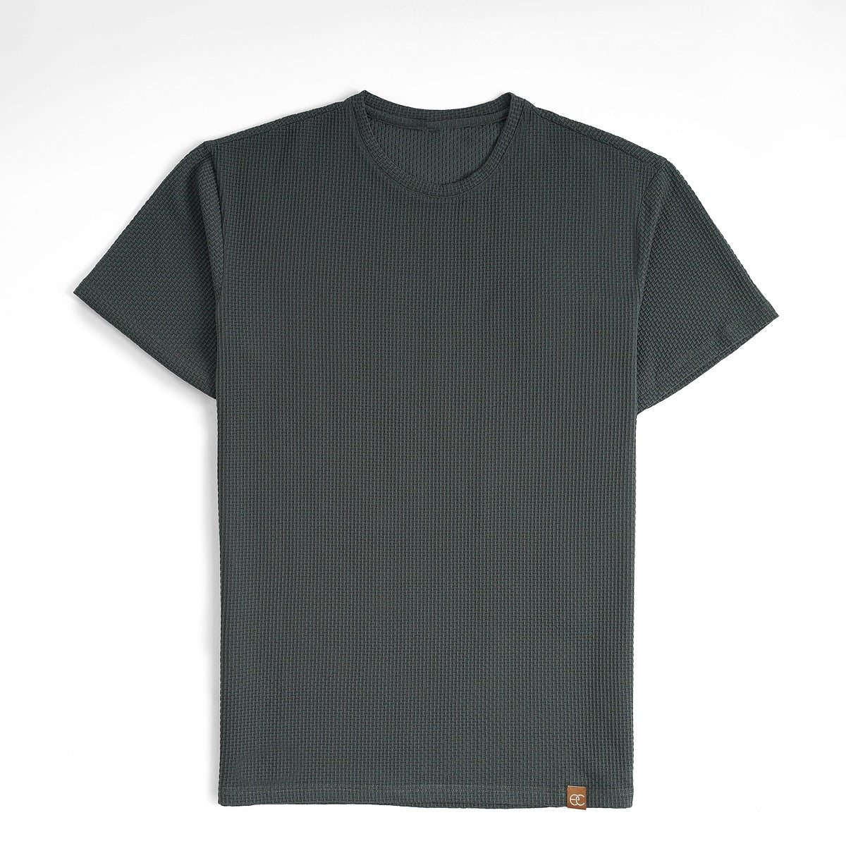 Men's Tee Short-Sleeve Crew Neck Elegant Casual Everyday Layering Smart-Casual Soft Versatile Basic Rune