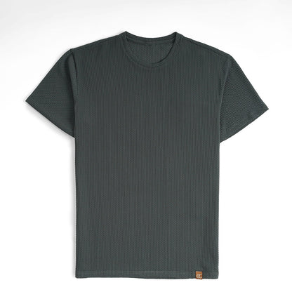 Men's Tee Short-Sleeve Crew Neck Elegant Casual Everyday Layering Smart-Casual Soft Versatile Basic Rune