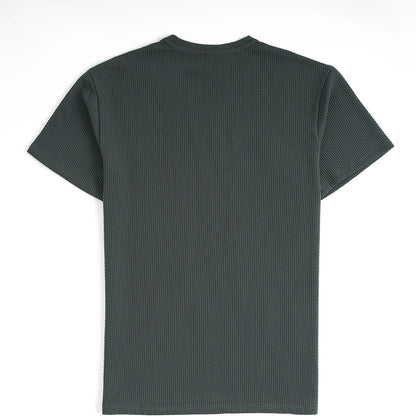 Men's Tee Short-Sleeve Crew Neck Elegant Casual Everyday Layering Smart-Casual Soft Versatile Basic Rune