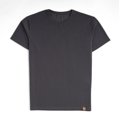Men's Tee Short-Sleeve Crew Neck Elegant Casual Everyday Layering Smart-Casual Soft Versatile Basic Rune