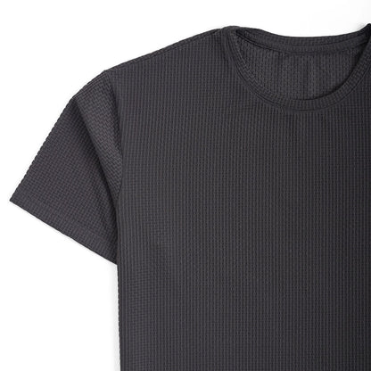 Men's Tee Short-Sleeve Crew Neck Elegant Casual Everyday Layering Smart-Casual Soft Versatile Basic Rune