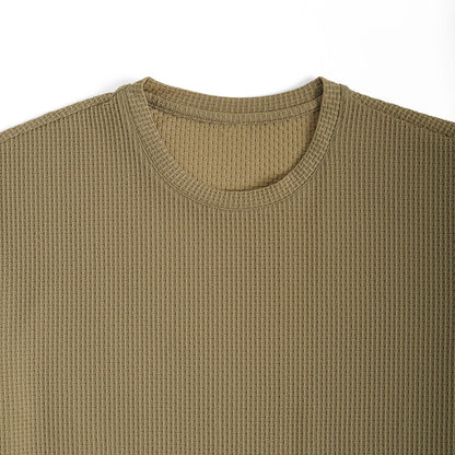 Men's Tee Short-Sleeve Crew Neck Elegant Casual Everyday Layering Smart-Casual Soft Versatile Basic Rune