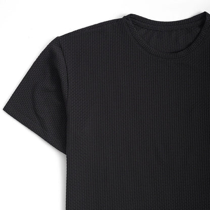 Men's Tee Short-Sleeve Crew Neck Elegant Casual Everyday Layering Smart-Casual Soft Versatile Basic Rune