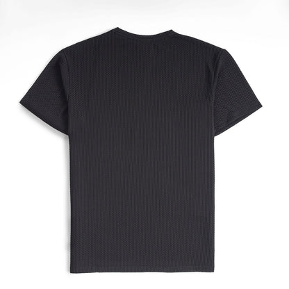 Men's Tee Short-Sleeve Crew Neck Elegant Casual Everyday Layering Smart-Casual Soft Versatile Basic Rune
