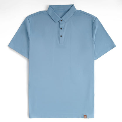 Men's Polo Shirt Minimalist Short-Sleeve Collared Regular Fit Casual Smart-Casual Everyday Golf Sport Versatile Brennan