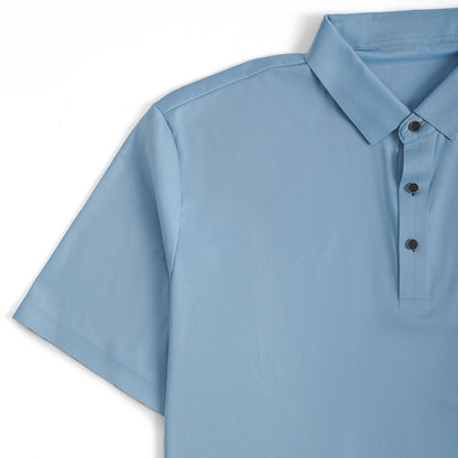 Men's Polo Shirt Minimalist Short-Sleeve Collared Regular Fit Casual Smart-Casual Everyday Golf Sport Versatile Brennan