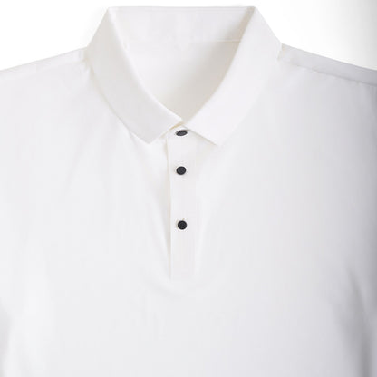 Men's Polo Shirt Minimalist Short-Sleeve Collared Regular Fit Casual Smart-Casual Everyday Golf Sport Versatile Brennan