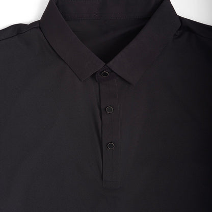 Men's Polo Shirt Minimalist Short-Sleeve Collared Regular Fit Casual Smart-Casual Everyday Golf Sport Versatile Brennan