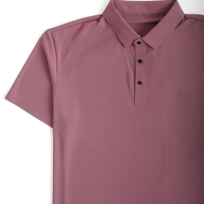 Men's Polo Shirt Minimalist Short-Sleeve Collared Regular Fit Casual Smart-Casual Everyday Golf Sport Versatile Brennan