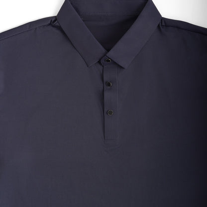 Men's Polo Shirt Minimalist Short-Sleeve Collared Regular Fit Casual Smart-Casual Everyday Golf Sport Versatile Brennan