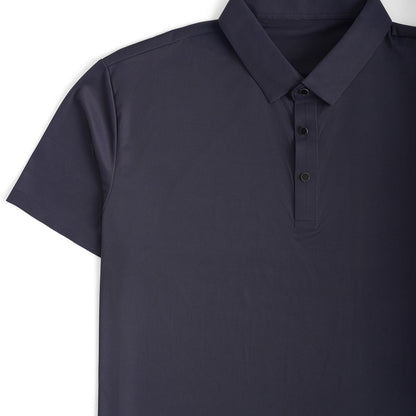 Men's Polo Shirt Minimalist Short-Sleeve Collared Regular Fit Casual Smart-Casual Everyday Golf Sport Versatile Brennan